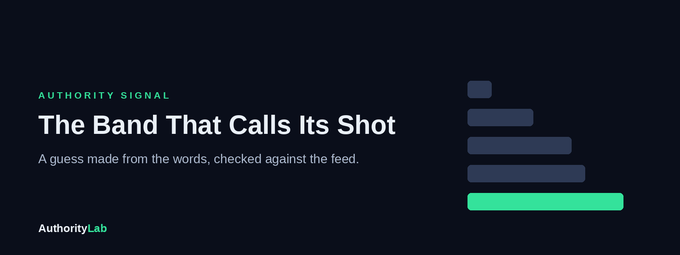 The Band That Calls Its Shot