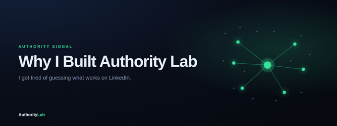 Why I Built Authority Lab